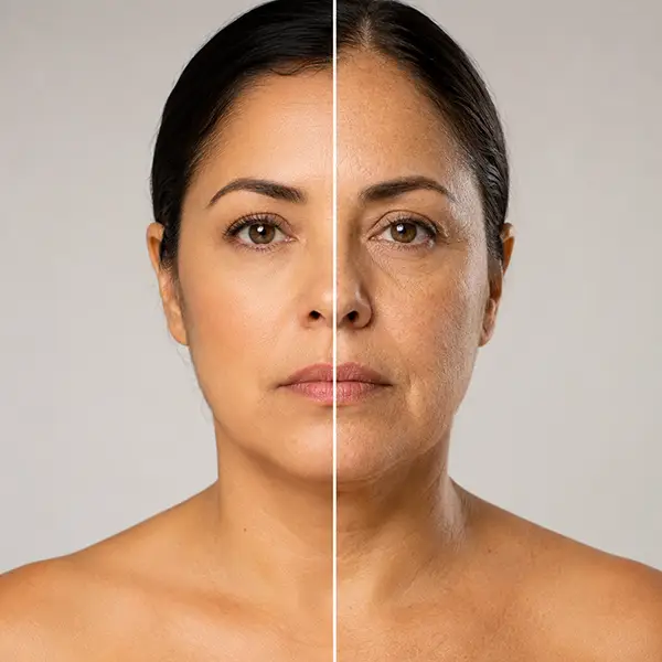 Tratamiento de rejuvenecimiento facial para mejorar la firmeza, luminosidad y calidad de la piel